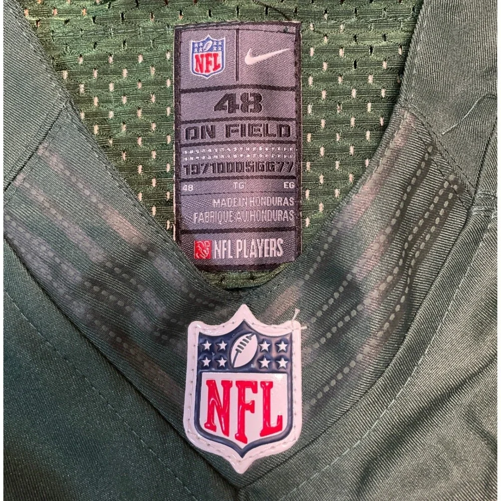 Nike Green Jet's‎ Wilkerson 96 NFL Football Jersey Men's Size XX Large Official